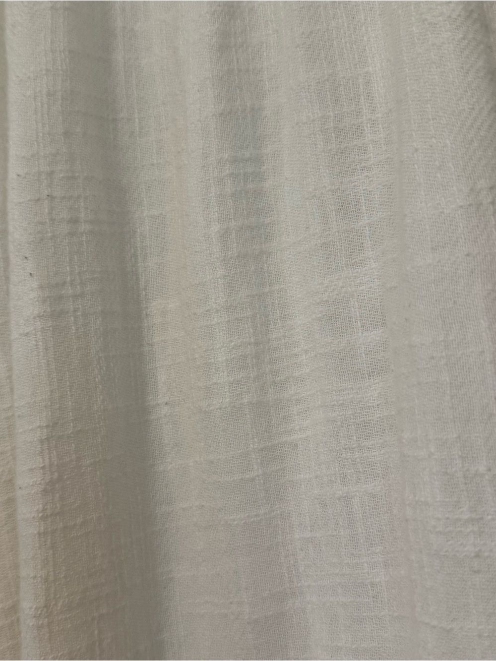 Maeve Off-White Ruffle-Neck High-Low Maxi Dress - Picture 2 of 13